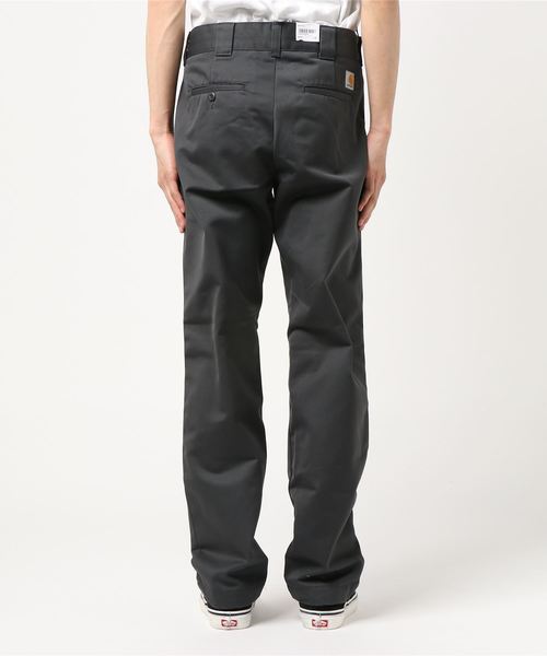 Carhartt WIP(カーハートダブリューアイピー)の「MASTER PANT(チノパンツ・メンズ・ブラック/ベージュ/グレー/ダークブラウン/ダークネイビー・34inch/32inch/30inch/28inch/36inch)」の7枚目の写真