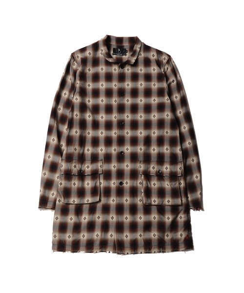 VIRGOwearworks(ヴァルゴウェアワークス)の「NATIVE MIDDLE CHECK SHIRTS(シャツ/ブラウス・メンズ・レッド/ブルー/ブラック・3/2/4)」の7枚目の写真