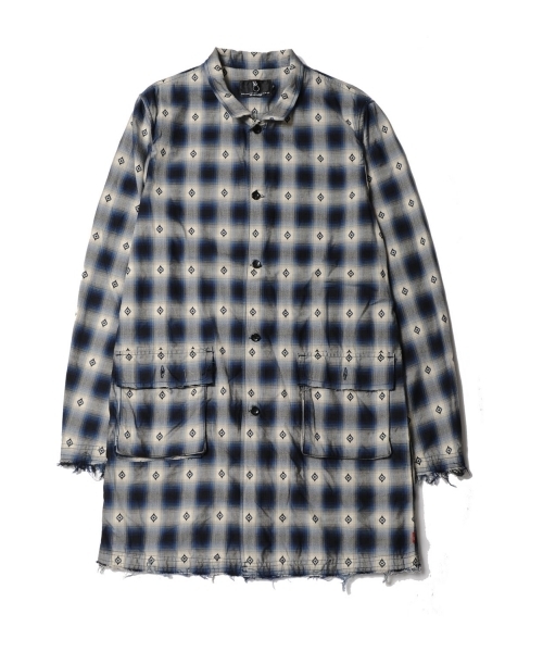 VIRGOwearworks(ヴァルゴウェアワークス)の「NATIVE MIDDLE CHECK SHIRTS(シャツ/ブラウス・メンズ・レッド/ブルー/ブラック・3/2/4)」の8枚目の写真