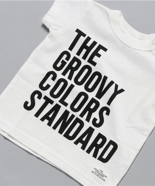 GROOVY COLORS（グルービーカラーズ）の「ＧＲＯＯＶＹ　ＳＴＡＮＤＡＲＤ　半袖Tシャツ（Tシャツ/カットソー・キッズ・ネイビー/ホワイト/レッド/グリーン・140/90/120/100/80/110/130）」の7枚目の写真