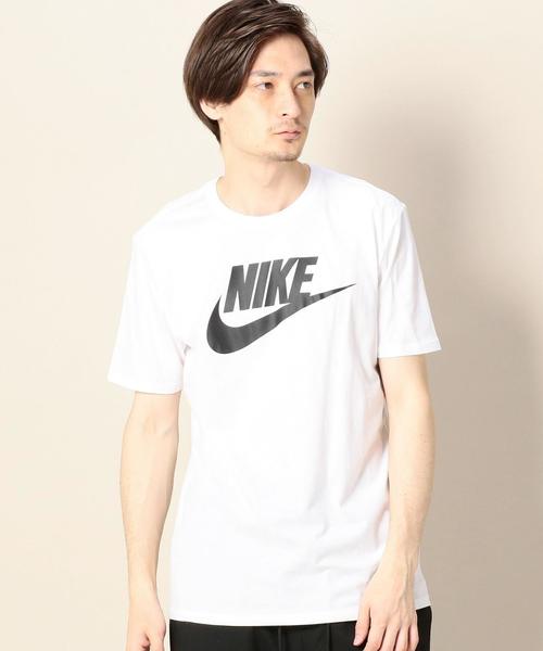 NIKE(ナイキ)の「<NIKE(ナイキ)> SUMMER LOGO TEE/Tシャツ ◆(Tシャツ/カットソー・メンズ・ホワイト/ブラック/ライム・SMALL/MEDIUM/LARGE)」の1枚目の写真