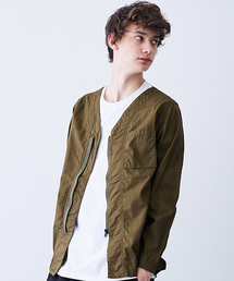 【White Mountaineering】STUDIOUS限定 ジップアップライトブルゾン