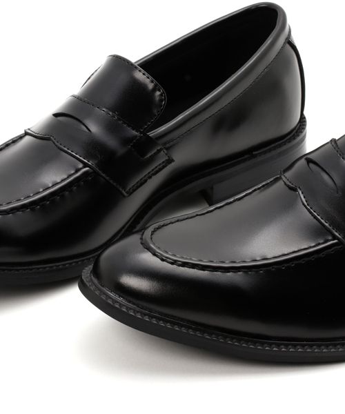 GUIONNET(ギオネ)の「GUIONNET LOAFER ギオネ ローファー ビジネス 革靴(ローファー・メンズ・ブラック・26.0cm/25.5cm/26.5cm/27.0cm/27.5cm/29.0cm/24.0cm/30.0cm/28.0cm/25.0cm/24.5cm)」の2枚目の写真