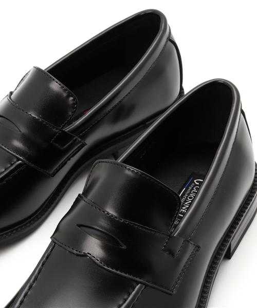 GUIONNET(ギオネ)の「GUIONNET LOAFER ギオネ ローファー ビジネス 革靴(ローファー・メンズ・ブラック・26.0cm/25.5cm/26.5cm/27.0cm/27.5cm/29.0cm/24.0cm/30.0cm/28.0cm/25.0cm/24.5cm)」の3枚目の写真