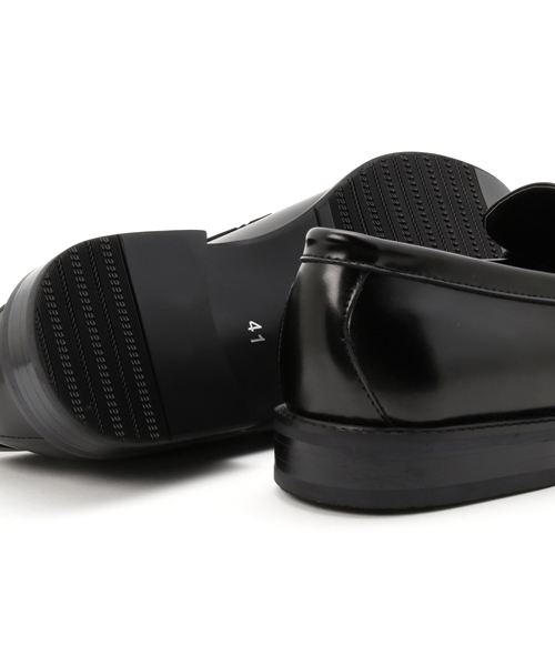 GUIONNET(ギオネ)の「GUIONNET LOAFER ギオネ ローファー ビジネス 革靴(ローファー・メンズ・ブラック・26.0cm/25.5cm/26.5cm/27.0cm/27.5cm/29.0cm/24.0cm/30.0cm/28.0cm/25.0cm/24.5cm)」の4枚目の写真