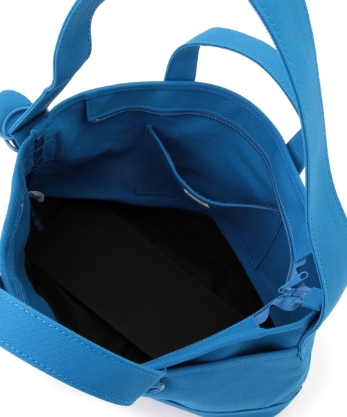 BEAMS BOY（ビームスボーイ）の「Relate / 2WAY ショルダー（トートバッグ・レディース・ブラック/ロイヤルブルー・ONE SIZE）」の4枚目の写真