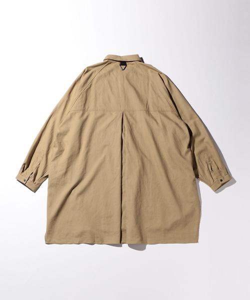 JIEDA(ジエダ)の「<JieDa> C/W OVER SHIRT/シャツ(シャツ/ブラウス・メンズ・ブラック/ベージュ・1/2)」の3枚目の写真