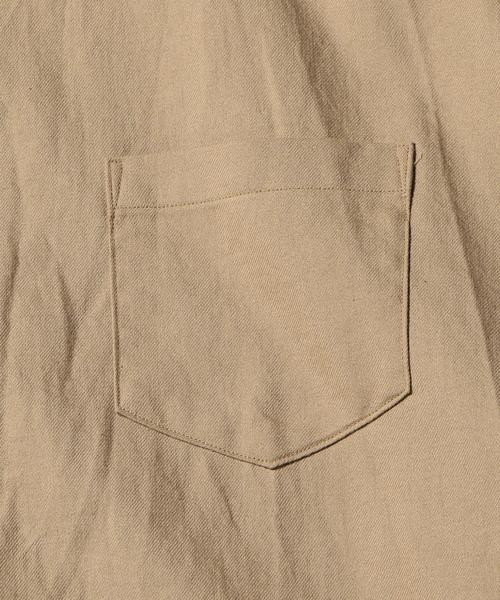 JIEDA(ジエダ)の「<JieDa> C/W OVER SHIRT/シャツ(シャツ/ブラウス・メンズ・ブラック/ベージュ・1/2)」の9枚目の写真