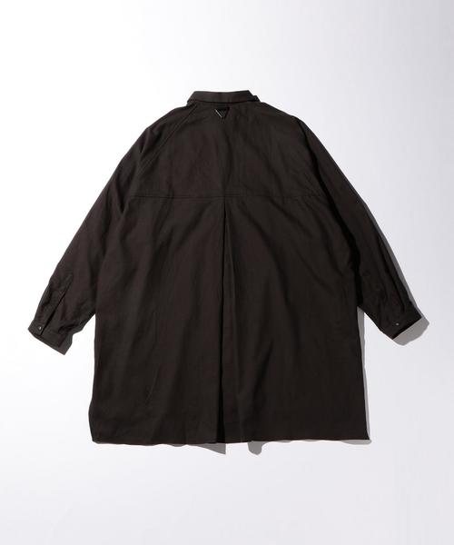 JIEDA(ジエダ)の「<JieDa> C/W OVER SHIRT/シャツ(シャツ/ブラウス・メンズ・ブラック/ベージュ・1/2)」の10枚目の写真
