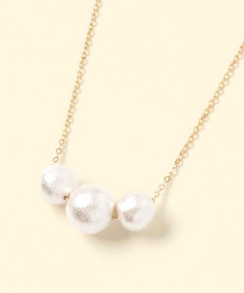 lily of the valley�i�����[�I�u�U�o���C�j�́u�y3way�z�j�b�P���t���[ �X�e�����X�� �R�b�g���p�[�� �l�b�N���X/�u���X���b�g/�A���N���b�g�i�l�b�N���X�j�v�bF