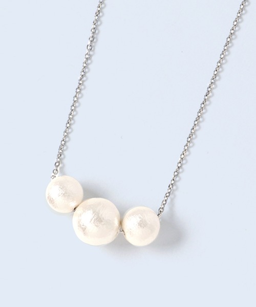 lily of the valley�i�����[�I�u�U�o���C�j�́u�y3way�z�j�b�P���t���[ �X�e�����X�� �R�b�g���p�[�� �l�b�N���X/�u���X���b�g/�A���N���b�g�i�l�b�N���X�j�v�bG