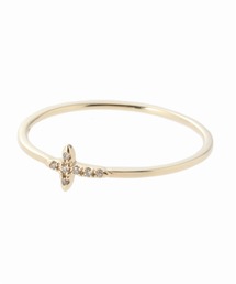 Spick & Span | Lilas AUTHENTIC クロスダイヤモチーフリングK10(リング)