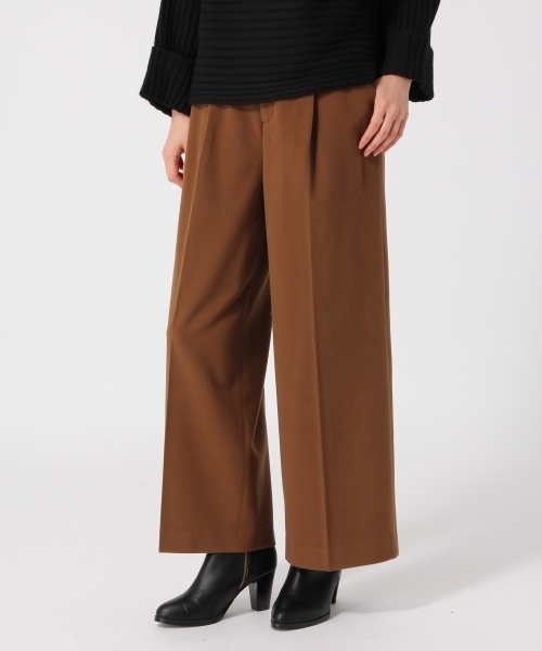 GLOBAL WORK（グローバルワーク）の「TRワイドパンツ2/773060（その他パンツ・レディース・ブラック/ダークブラウン/ベージュ/ダークグレー・SMALL/MEDIUM/LARGE）」の18枚目の写真