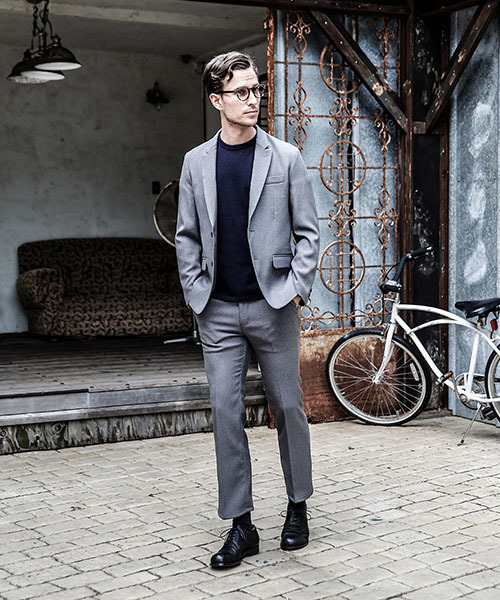 Mr.Olive セットアップ　チャコールグレー Mr.Olive セットアップ チャコールグレー