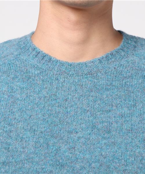 Brooks Brothers WOOL クルーネックセーター M USED Brooks Brothers シェットランドクルーネックセーター - Fresh