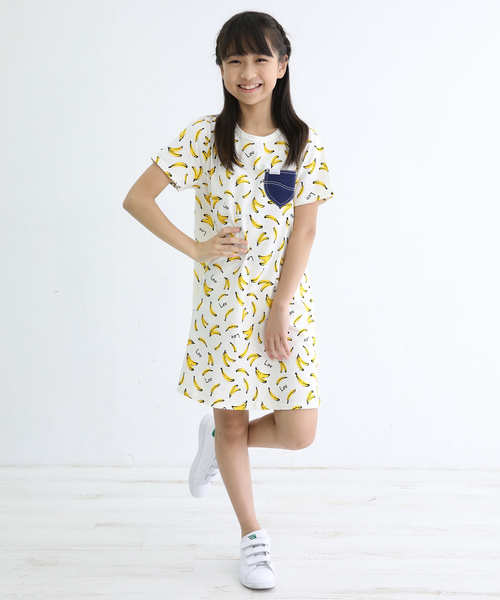 Stompstamp ストンプスタンプ の Lee リー バナナワンピース 150cm 160cm ワンピース Wear