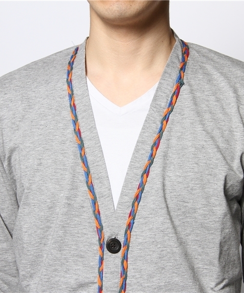 rehacer(レアセル)の「rehacer : Vivid cardigan(カーディガン/ボレロ・メンズ・グレー/チャコールグレー・MEDIUM/SMALL/X-LARGE/LARGE)」の6枚目の写真