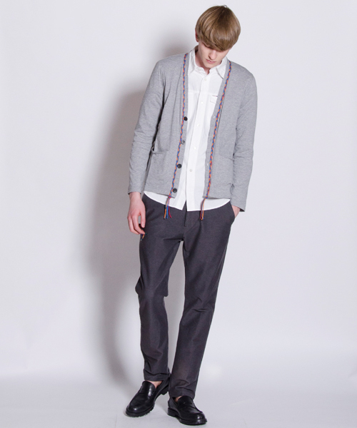 rehacer(レアセル)の「rehacer : Vivid cardigan(カーディガン/ボレロ・メンズ・グレー/チャコールグレー・MEDIUM/SMALL/X-LARGE/LARGE)」の10枚目の写真