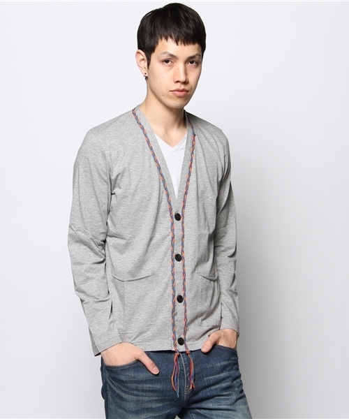 rehacer(レアセル)の「rehacer : Vivid cardigan(カーディガン/ボレロ・メンズ・グレー/チャコールグレー・MEDIUM/SMALL/X-LARGE/LARGE)」の11枚目の写真