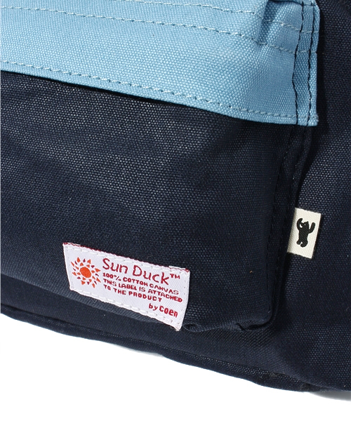 coen（コーエン）の「［KIDS］SUN DUCK（サンダック）リュックサック（バックパック/リュック・キッズ・オフホワイト/ピンク/ネイビー・フリー）」の8枚目の写真