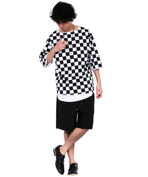 ８(eight)（エイト）の「くしゅくしゅ加工 ショートブーツ PUレザー スリッポン（ブーツ・メンズ・ブラック/ダークブラウン/ブラウン・25.5cm/26.0cm/26.5cm/27.0cm）」の7枚目の写真