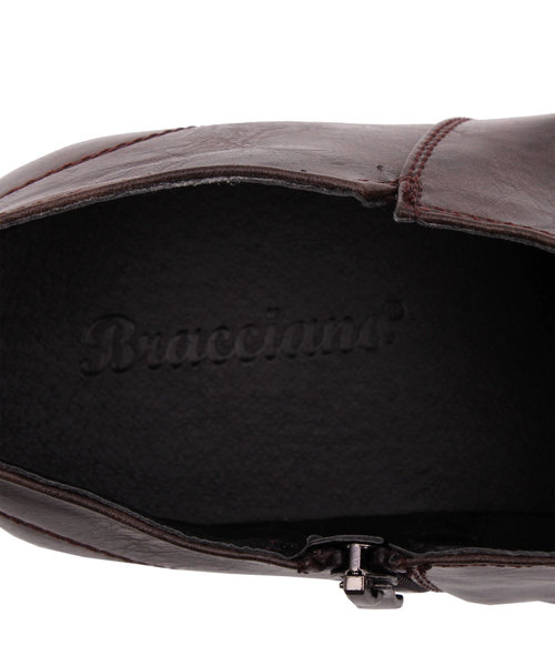 ８(eight)（エイト）の「くしゅくしゅ加工 ショートブーツ PUレザー スリッポン（ブーツ・メンズ・ブラック/ダークブラウン/ブラウン・25.5cm/26.0cm/26.5cm/27.0cm）」の11枚目の写真