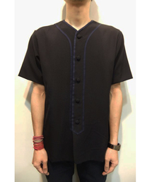 MIDWEST | DISCOVERED ×　MIDWEST 別注ウールベースボールシャツ(シャツ/ブラウス)