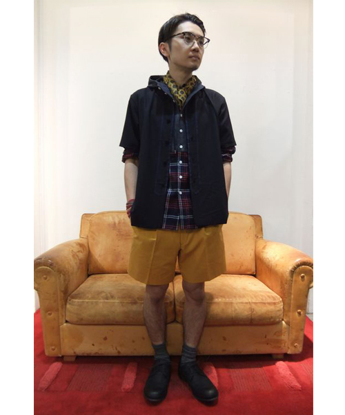 MIDWEST(ミッドウエスト)の「DISCOVERED × MIDWEST 別注ウールベースボールシャツ(シャツ/ブラウス・メンズ・ネイビー・1/2)」の10枚目の写真