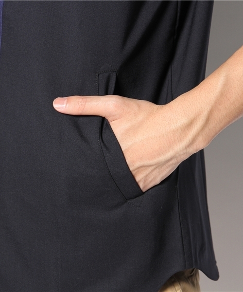 MIDWEST(ミッドウエスト)の「DISCOVERED × MIDWEST 別注ウールベースボールシャツ(シャツ/ブラウス・メンズ・ネイビー・1/2)」の14枚目の写真