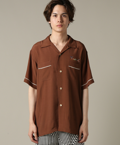 STYLE EYES（スタイルアイズ）の「【STYLE EYES / スタイルアイズ】 : 2FACE SHIRTS（シャツ/ブラウス・メンズ・ブラック/ホワイト系その他/バーガンディー・MEDIUM/LARGE/X-LARGE）」の17枚目の写真