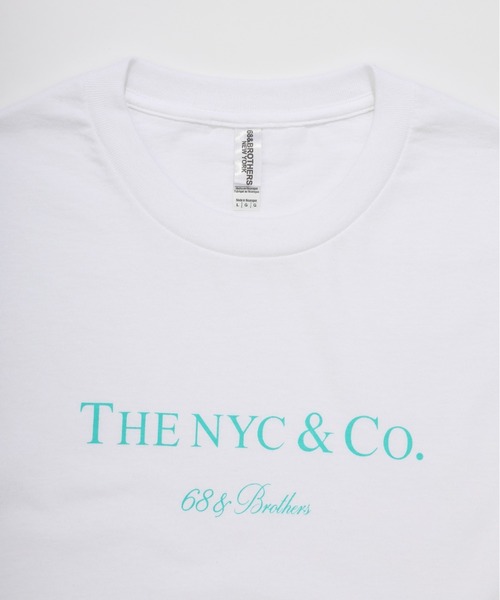 68&brothers(シックスティエイトアンドブラザーズ)の「68&BROTHERS シックスティーエイトアンドブラザーズ / "The NYC & Co" Print Tee(Tシャツ/カットソー・メンズ・ホワイト/ブラック/ヘザーグレー/サックスブルー/ブラック系その他/ホワイト系その他/アクア・LARGE/MEDIUM/X-LARGE/SMALL/XX-LARGE)」の16枚目の写真