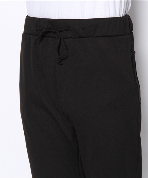 WHO'S WHO gallery（フーズフーギャラリー）の「リラックスジャージーズパンツ（スラックス・メンズ・ライトグレー/ブラック・FREE）」の4枚目の写真