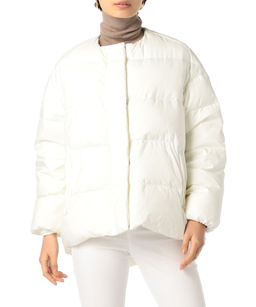 ESTNATION（エストネーション）の「ESTNATION / ダウンジャケット（ダウンジャケット/コート・レディース・ホワイト/ピンク/ネイビー/ブラウン・36/38）」の9枚目の写真