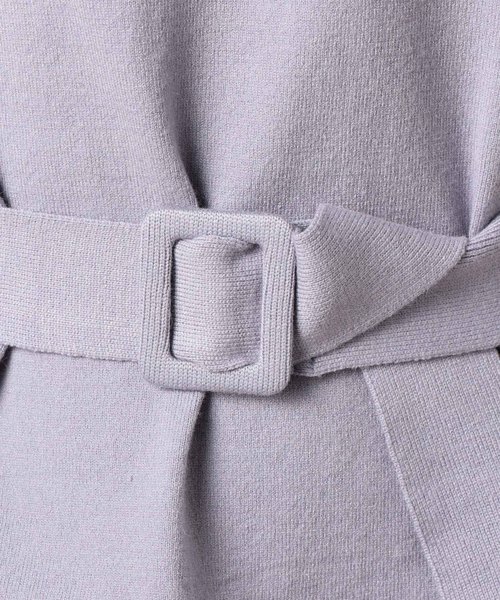 Doux archives Hamac（ドゥアルシーヴ アマーク）の「モックネックワイドニット＋リブワンピース（ワンピース・レディース・パープル/ブルー/アイボリー・MEDIUM）」の10枚目の写真