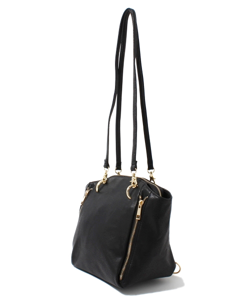 Chico（チコ）の「合皮3WAYショルダーBAG（ショルダーバッグ・レディース・ブラック/アイボリー/ネイビー/ベージュ・FREE）」の9枚目の写真