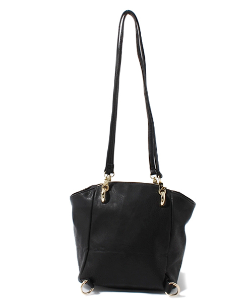 Chico（チコ）の「合皮3WAYショルダーBAG（ショルダーバッグ・レディース・ブラック/アイボリー/ネイビー/ベージュ・FREE）」の11枚目の写真