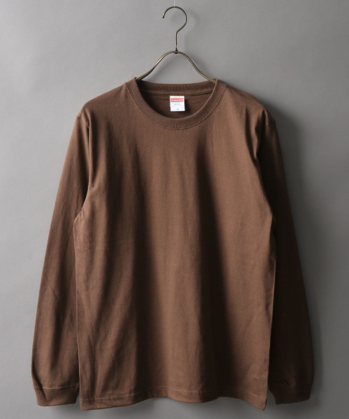 United Athle（ユナイテッドアスレ）の「＃United Athle/ユナイテッドアスレ　5.6oz ロングスリーブTEE（Tシャツ/カットソー・メンズ・ホワイト/ブラック/グレー/ブラウン/グリーン/ネイビー/ロイヤルブルー/レッド・MEDIUM/LARGE/X-LARGE）」の5枚目の写真