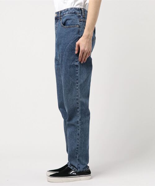 WESTSEA(ウエストシー)の「デニムバギーパンツ(デニムパンツ・メンズ・ブラック/ダークインディゴブルー/ライトインディゴブルー/ネイビー/ブルー・M/L/XL)」の7枚目の写真