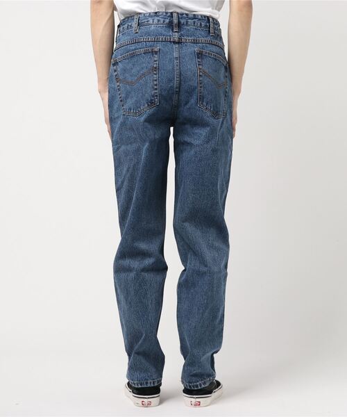 WESTSEA(ウエストシー)の「デニムバギーパンツ(デニムパンツ・メンズ・ブラック/ダークインディゴブルー/ライトインディゴブルー/ネイビー/ブルー・M/L/XL)」の8枚目の写真
