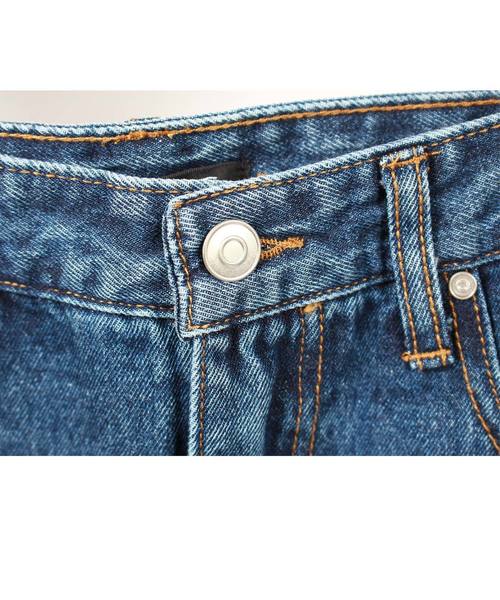 WESTSEA(ウエストシー)の「デニムバギーパンツ(デニムパンツ・メンズ・ブラック/ダークインディゴブルー/ライトインディゴブルー/ネイビー/ブルー・M/L/XL)」の6枚目の写真