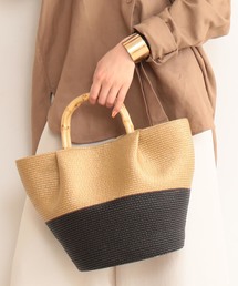 N.（N. Natural Beauty Basic） | バンブーハンドルカゴトートバッグ(トートバッグ)