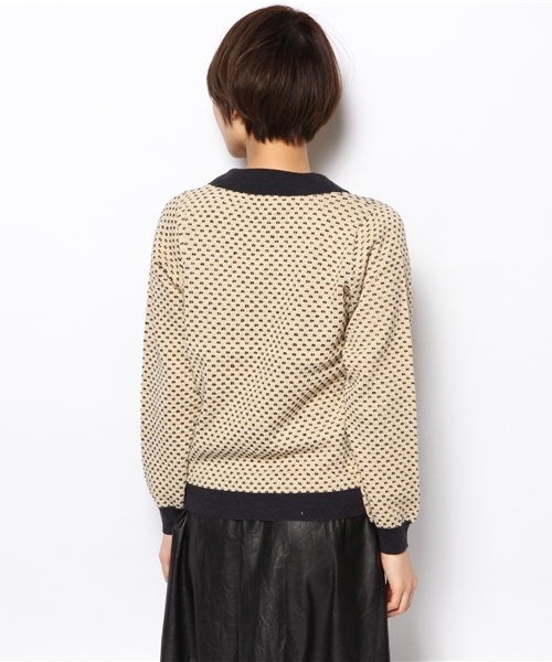 Kastane（カスタネ）の「【Kastane】襟付きニットPO（ニット/セーター・レディース・ベージュ/ミント/ネイビー・FREE）」の9枚目の写真