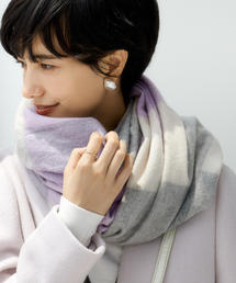 green label relaxing | D カシミヤチェック ストール(ストール/ショール)