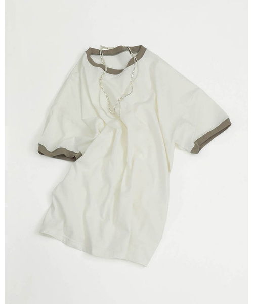 TODAYFUL（トゥデイフル）の「リンガーTシャツ（Tシャツ