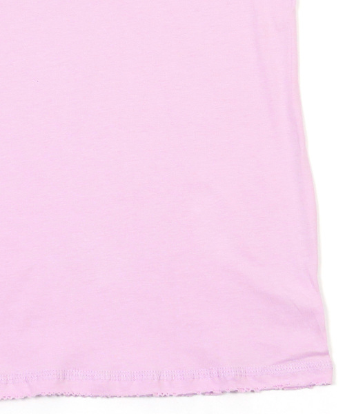 Ninarobe（ニーナローブ）の「[CLOSED] カットオフ加工VネックTシャツ（Tシャツ/カットソー・レディース・ブラック/チャコールグレー/ラベンダー/ホワイト・M）」の6枚目の写真