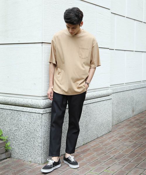 Kafika（カフィカ）の「【KAFIKA】日本製 STA-PREST×SOLOTEX Twill One Tuck Trouser / トラウザーパンツ（その他パンツ・メンズ・ブラック/グレー/ブラウン/グリーン・4/3/2）」の5枚目の写真