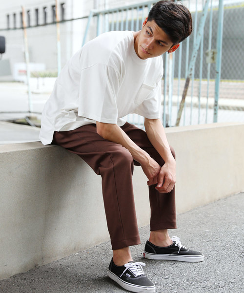 Kafika（カフィカ）の「【KAFIKA】日本製 STA-PREST×SOLOTEX Twill One Tuck Trouser / トラウザーパンツ（その他パンツ・メンズ・ブラック/グレー/ブラウン/グリーン・4/3/2）」の20枚目の写真