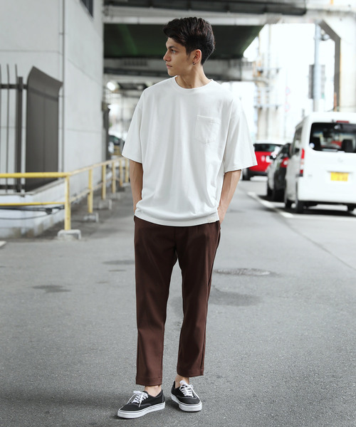 Kafika（カフィカ）の「【KAFIKA】日本製 STA-PREST×SOLOTEX Twill One Tuck Trouser / トラウザーパンツ（その他パンツ・メンズ・ブラック/グレー/ブラウン/グリーン・4/3/2）」の8枚目の写真