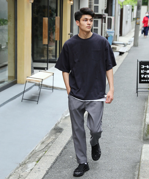 Kafika（カフィカ）の「【KAFIKA】日本製 STA-PREST×SOLOTEX Twill One Tuck Trouser / トラウザーパンツ（その他パンツ・メンズ・ブラック/グレー/ブラウン/グリーン・4/3/2）」の6枚目の写真