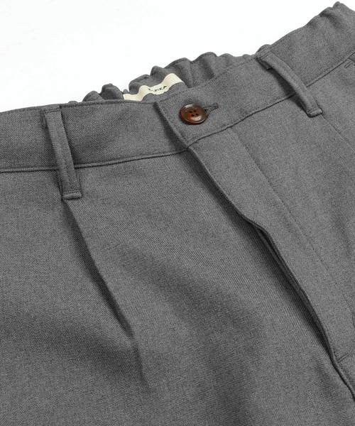 Kafika（カフィカ）の「【KAFIKA】日本製 STA-PREST×SOLOTEX Twill One Tuck Trouser / トラウザーパンツ（その他パンツ・メンズ・ブラック/グレー/ブラウン/グリーン・4/3/2）」の18枚目の写真